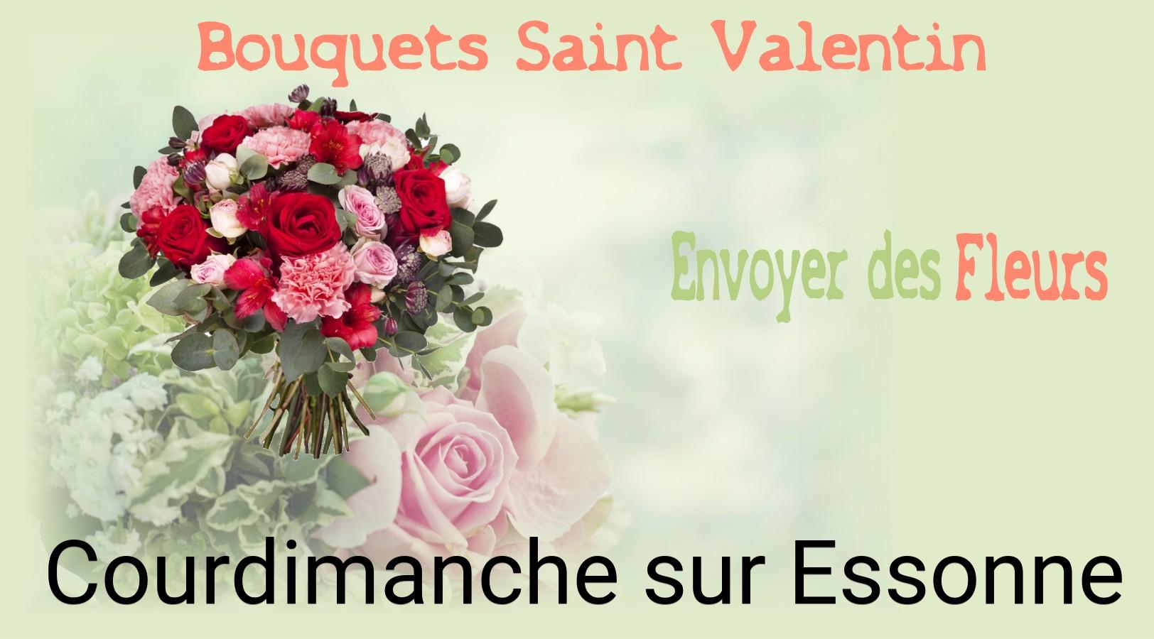 Roses de Saint-Valentin livrées à Courdimanche-sur-Essonne